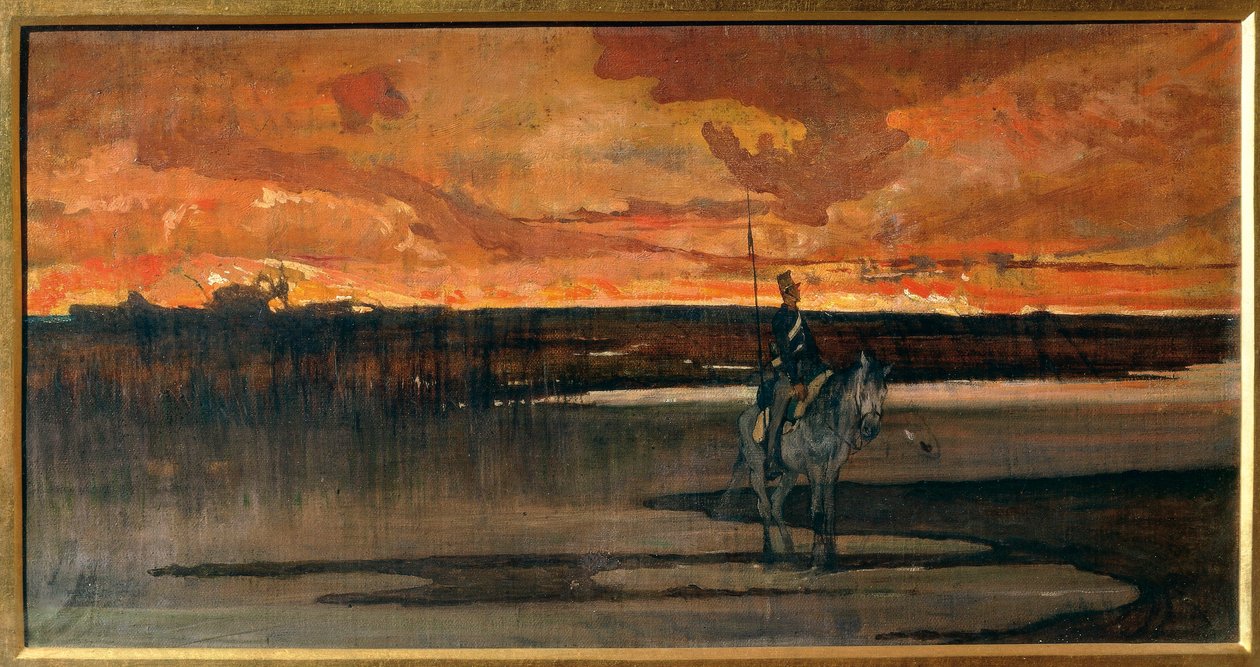 Italie, Florence, Lancier - Giovanni Fattori
