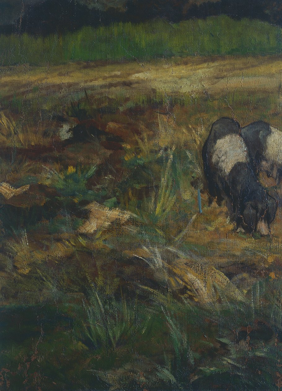 Maremme toscane (détail) - Giovanni Fattori