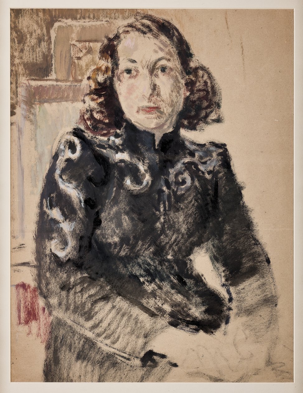 Fille en noir - Giovanni Forghieri