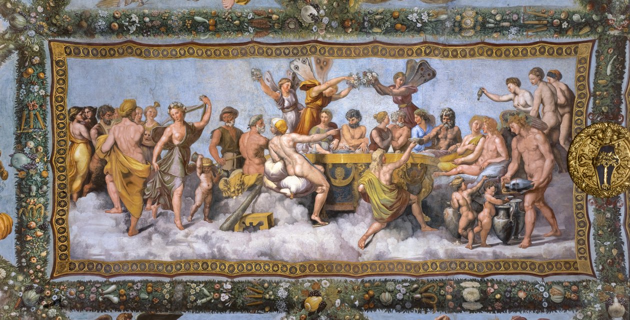 Mariage de Cupidon et Psyché - Giovanni Francesco (c.1488 1528) Penni