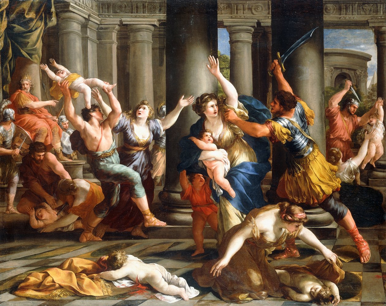 Le Massacre des Innocents, vers 1631 - Giovanni Francesco Romanelli