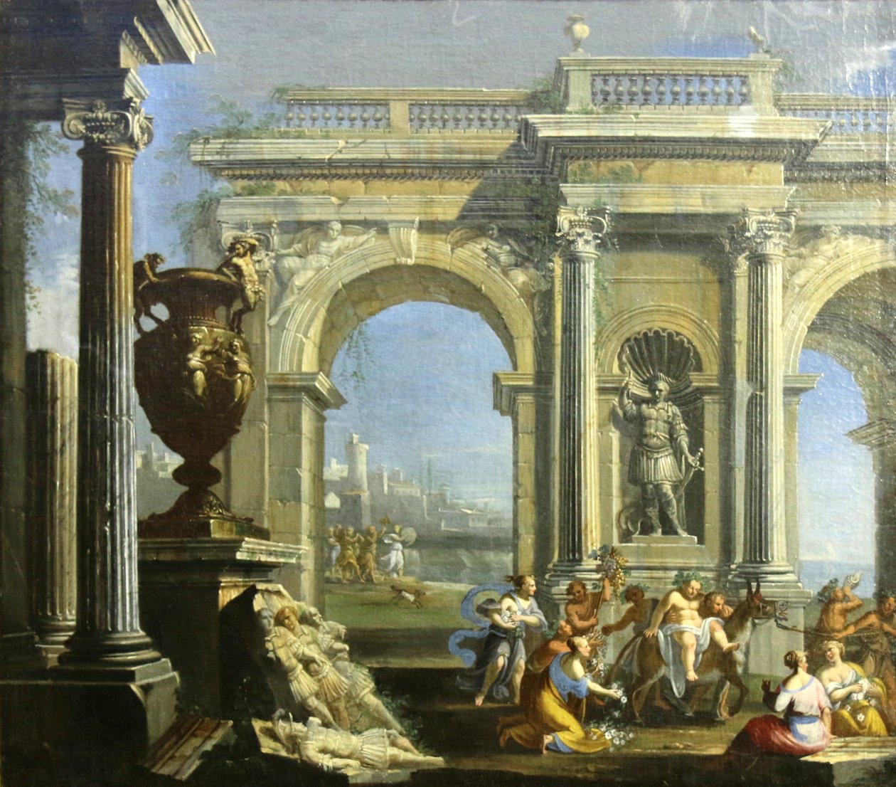 Le triomphe de Silène. - Giovanni Ghisolfi