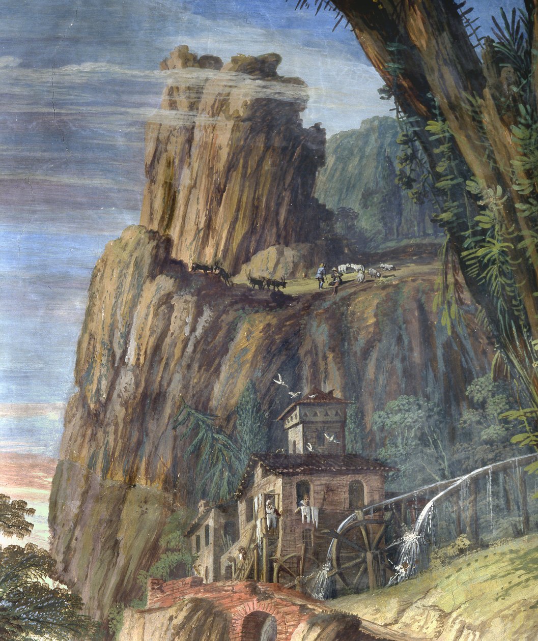 Moulin (détail) - Giovanni Ghisolfi