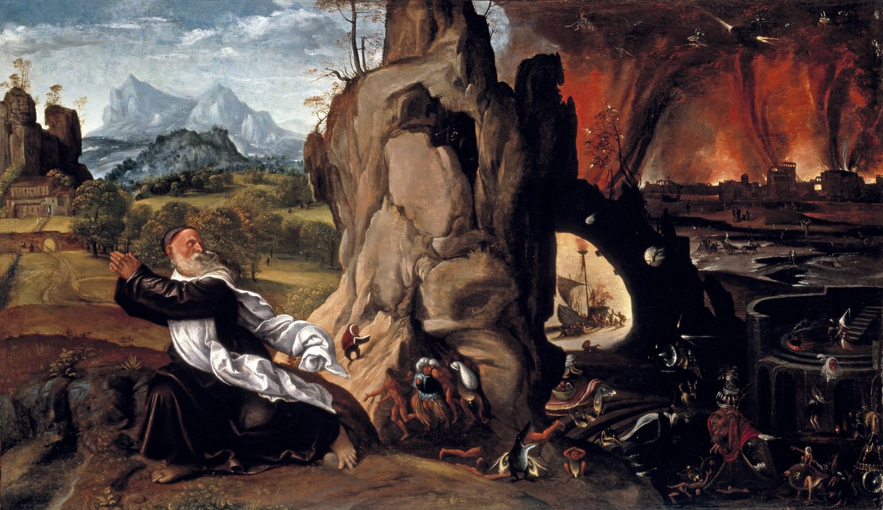 Le Tourment de Saint Antoine - Giovanni Girolamo Savoldo