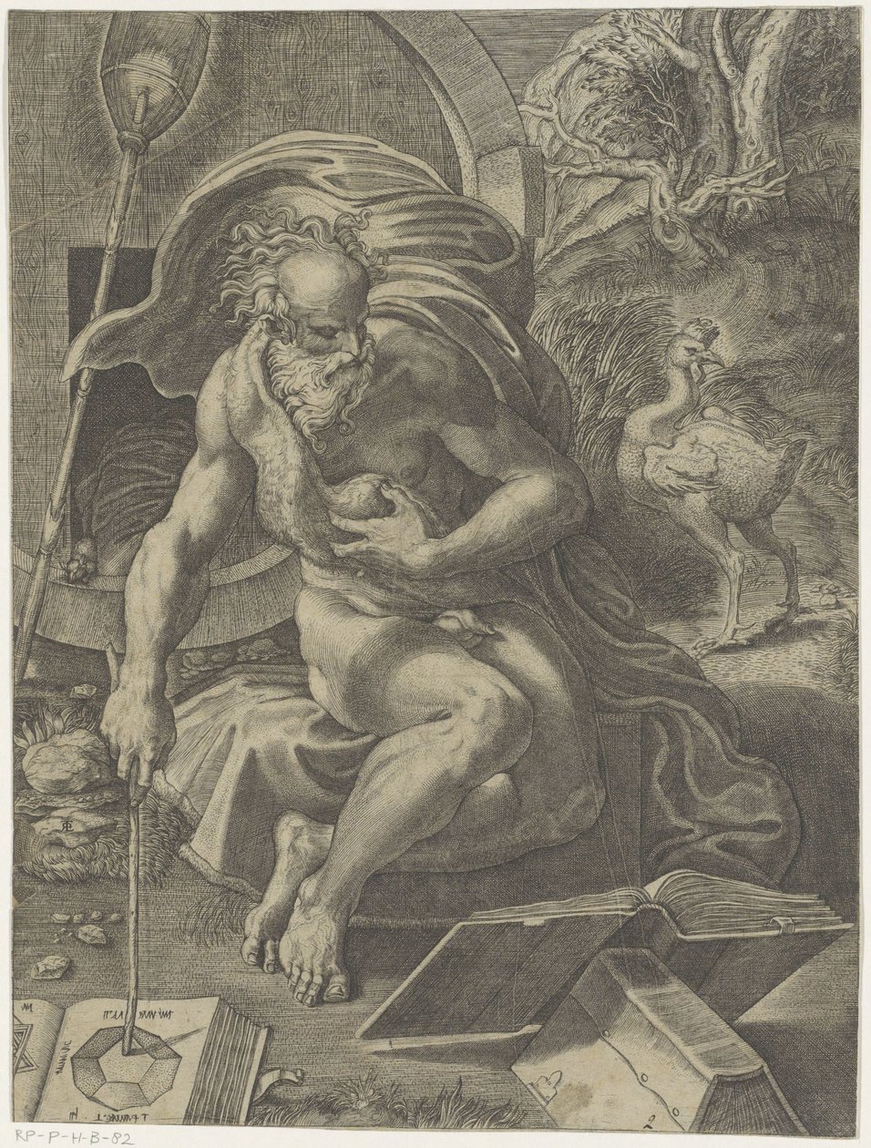 Diogène - Giovanni Jacopo Caraglio (attributed to)