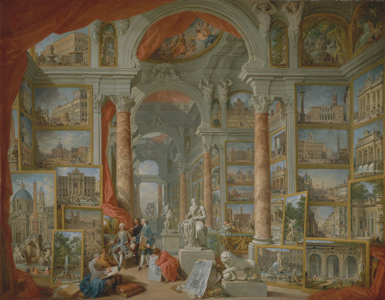 Rome Moderne, 1757 - Giovanni Paolo Panini