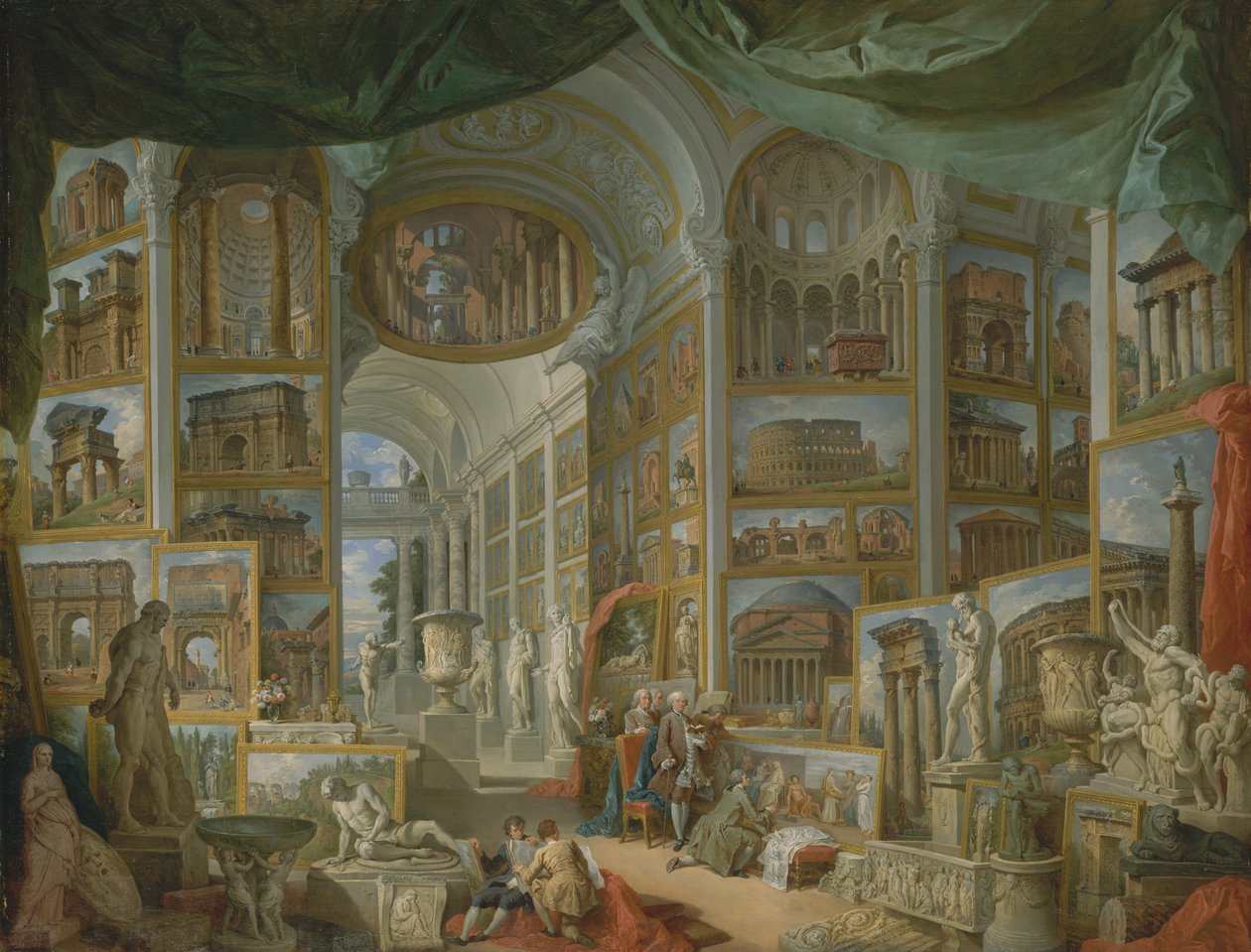 Rome antique - Giovanni Paolo Pannini