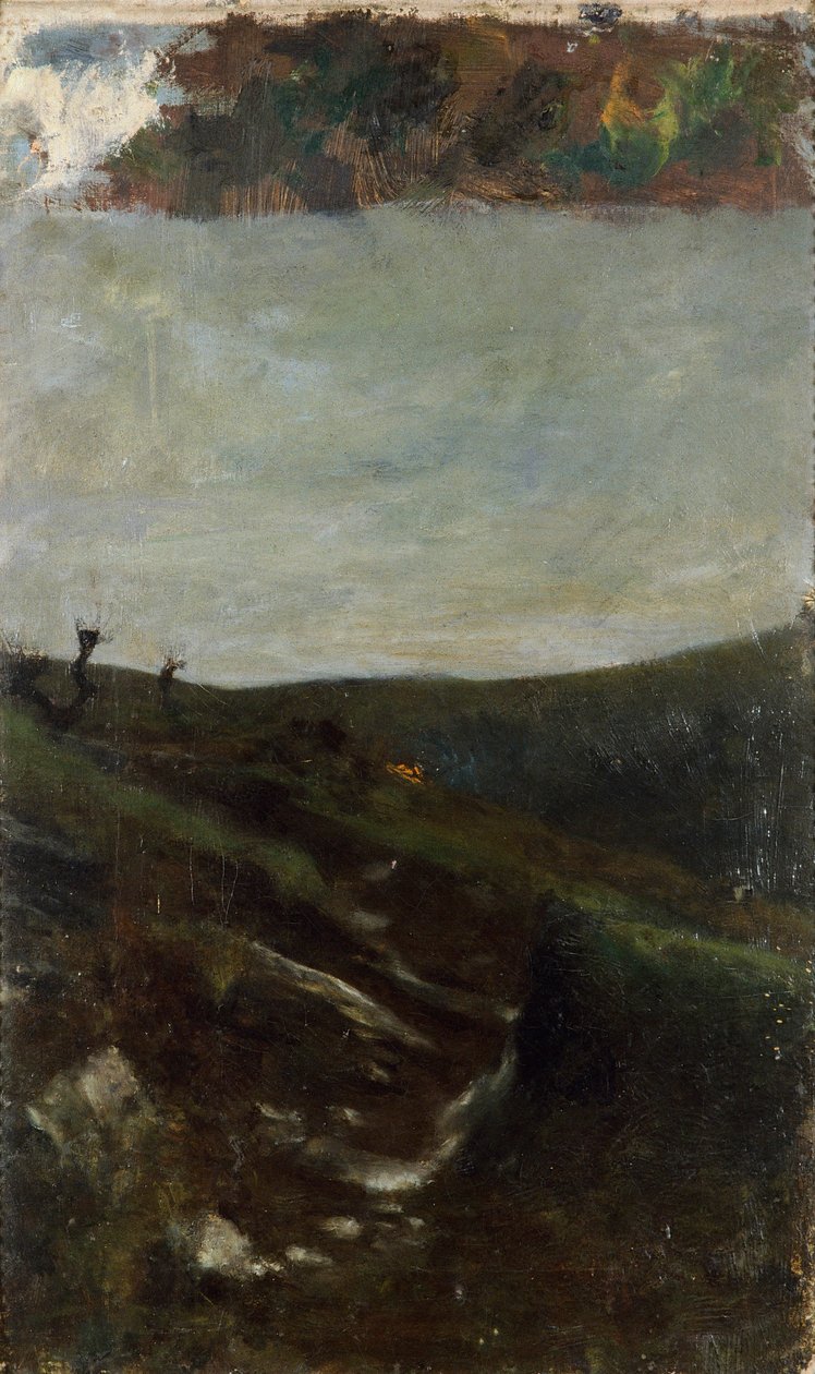 Paysage près de Milan - Giovanni Segantini