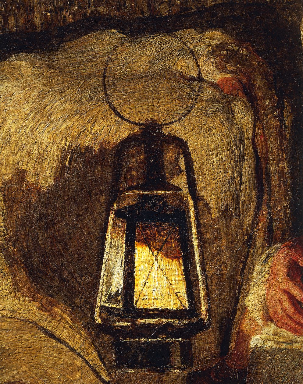 Les deux mères (détail) - Giovanni Segantini