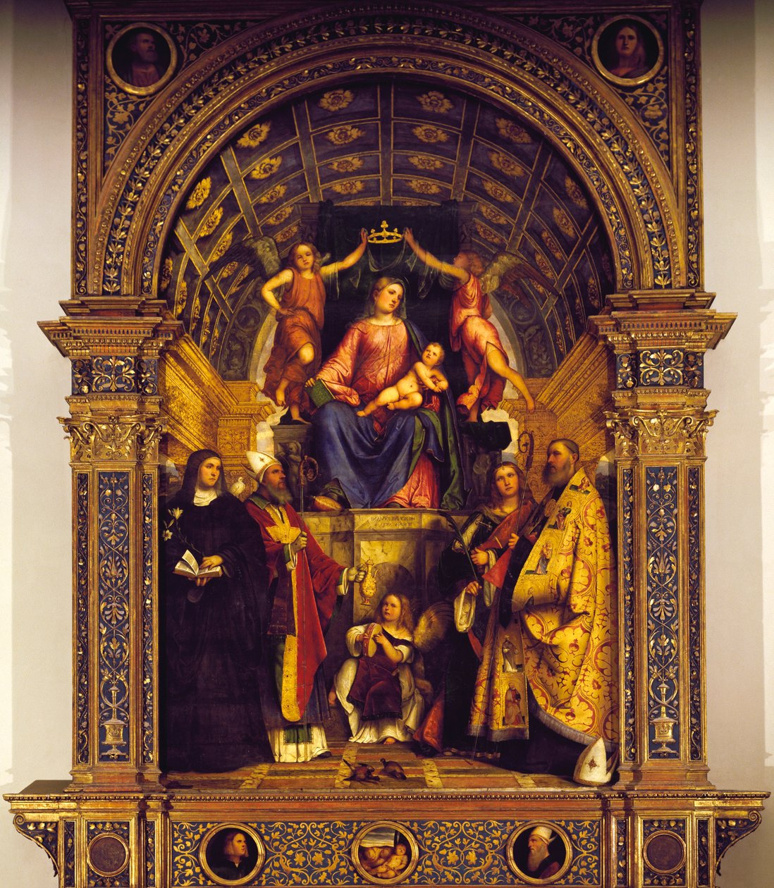 Madonna et Saints - Girolamo Romanino