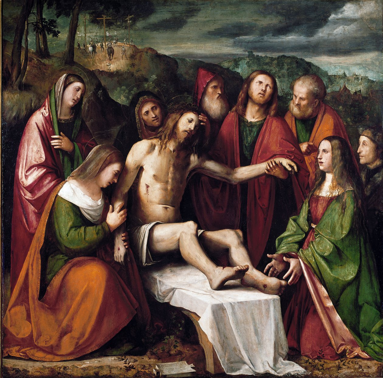 La Déposition - Girolamo Romanino