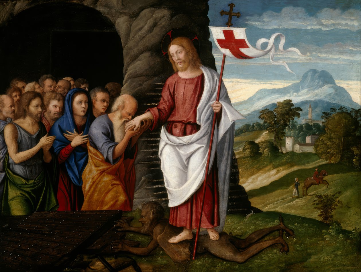 Christ dans les limbes - Girolamo da Santacroce