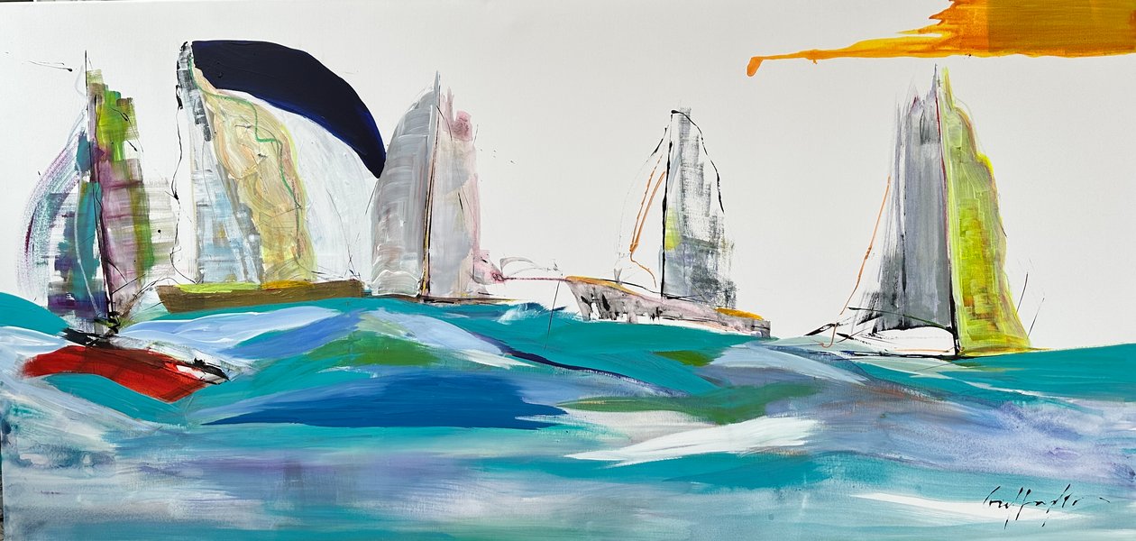 Un autre jeu (peinture) - Gisela Gaffoglio