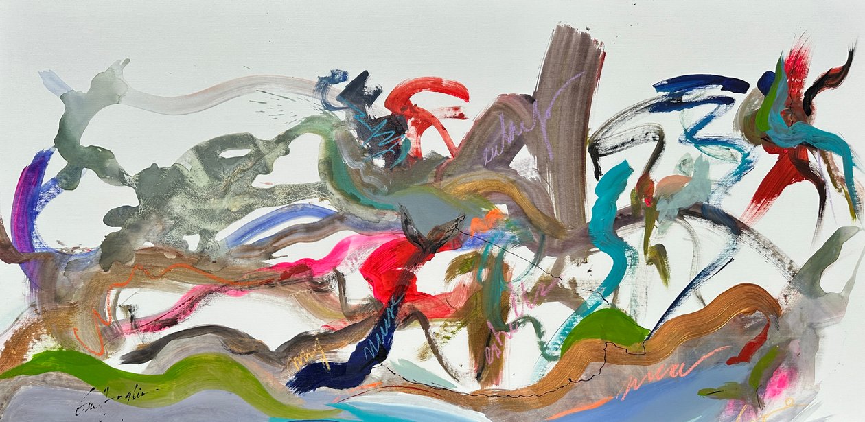 Aimer la nature (peinture) - Gisela Gaffoglio