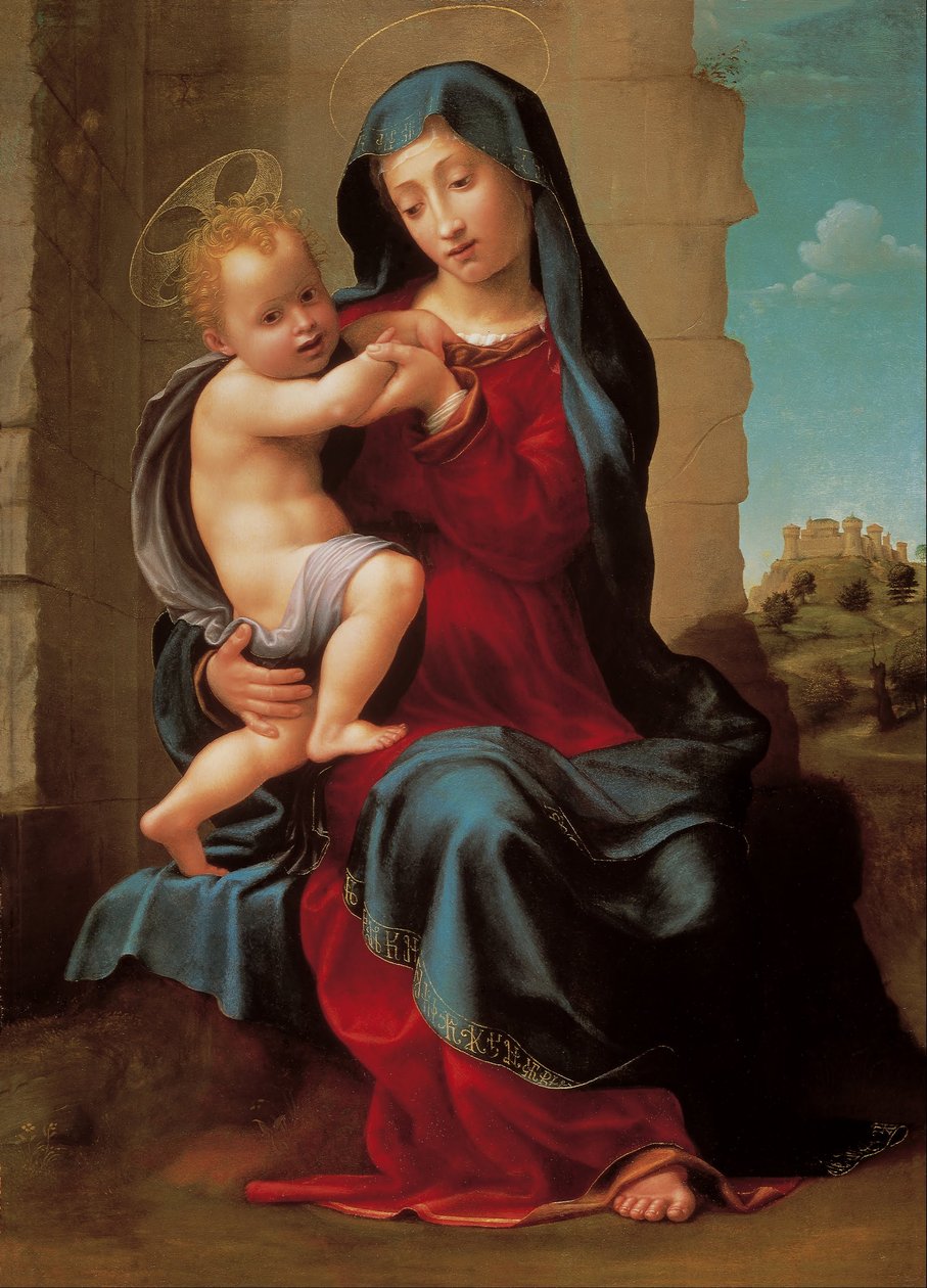 Vierge et enfant - Giuliano Bugiardini