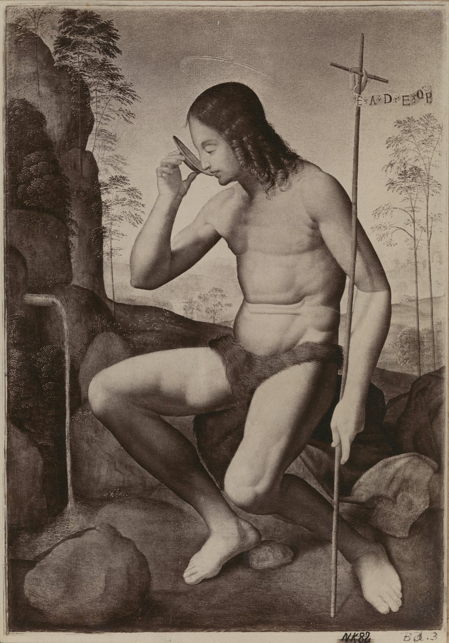 Saint Jean Baptiste dans le désert - Giuliano Bugiardini