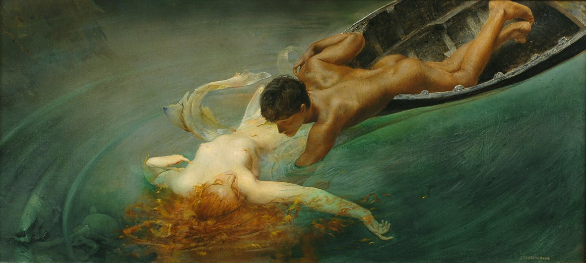 La Sirène - Giulio Aristide Sartorio