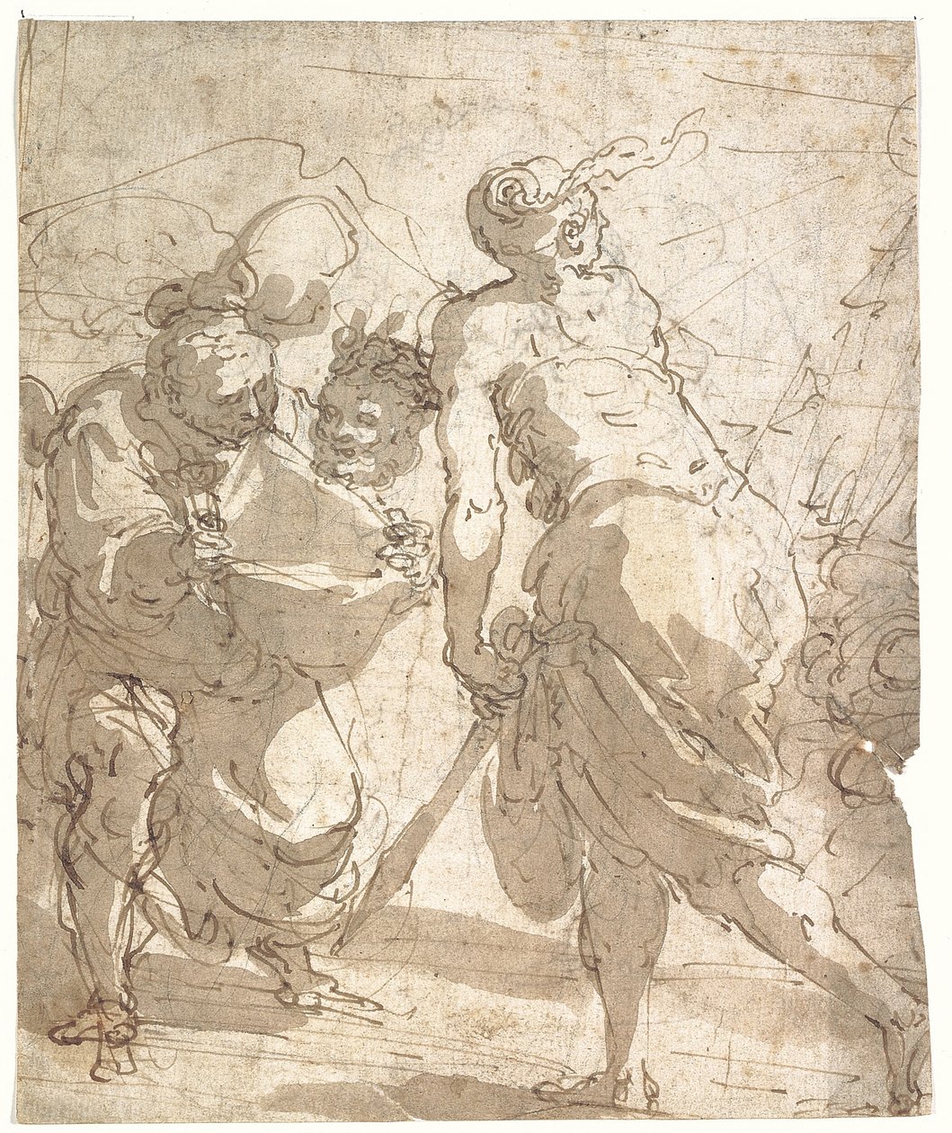Judith avec la tête d