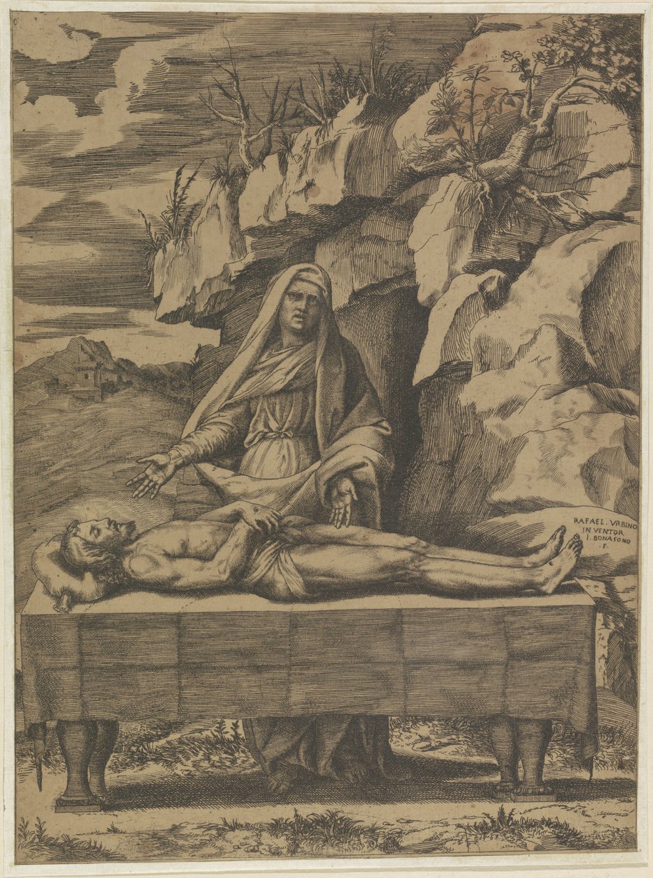 Lamentation - Giulio Bonasone