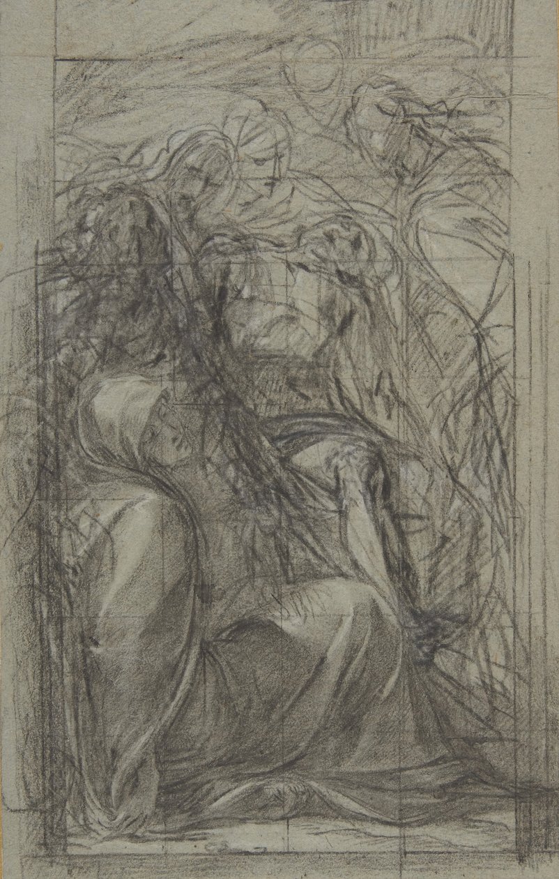 Étude pour la Pietà - Giulio Cesare Procaccini