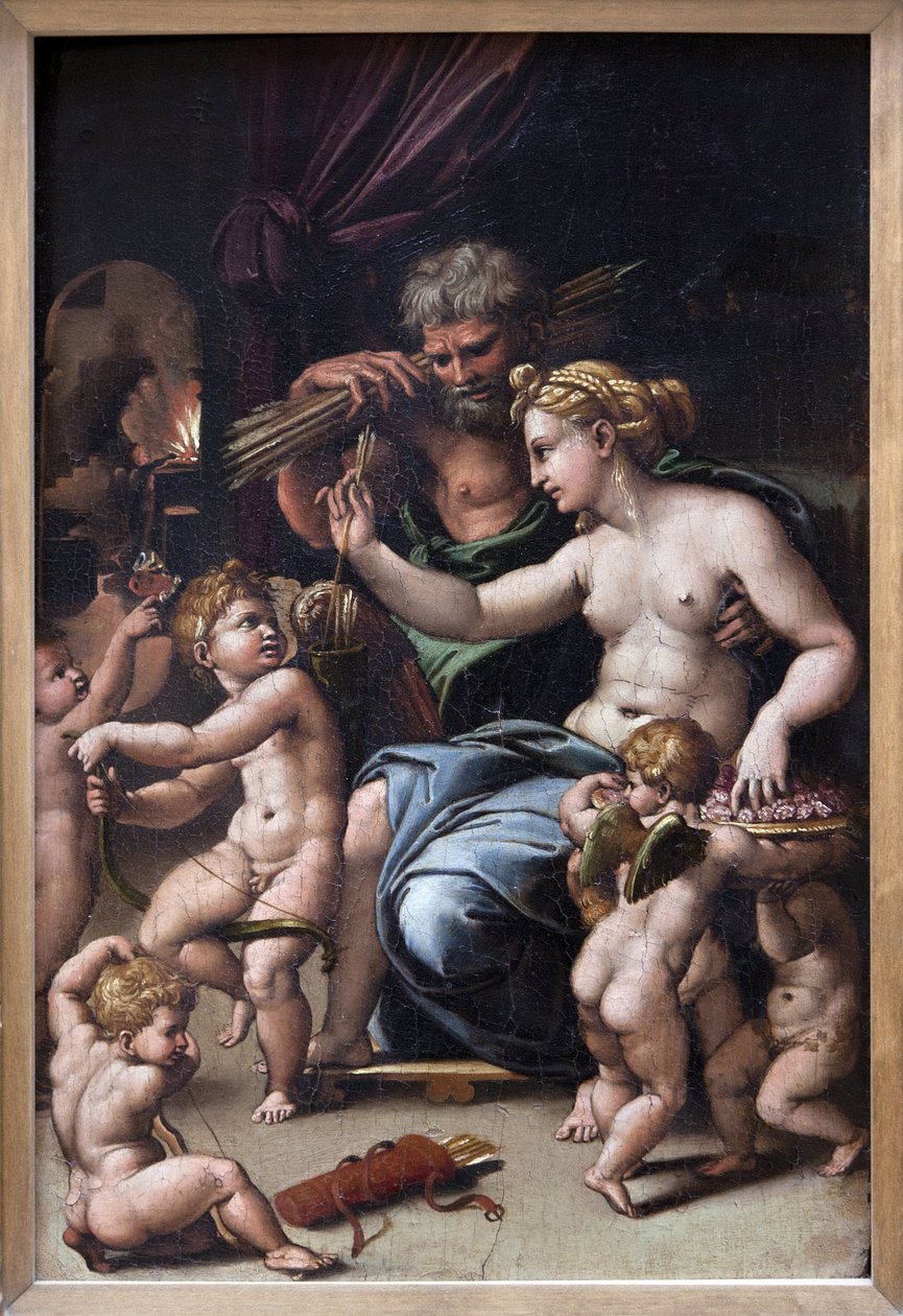 Vénus et Vulcain - Giulio Romano