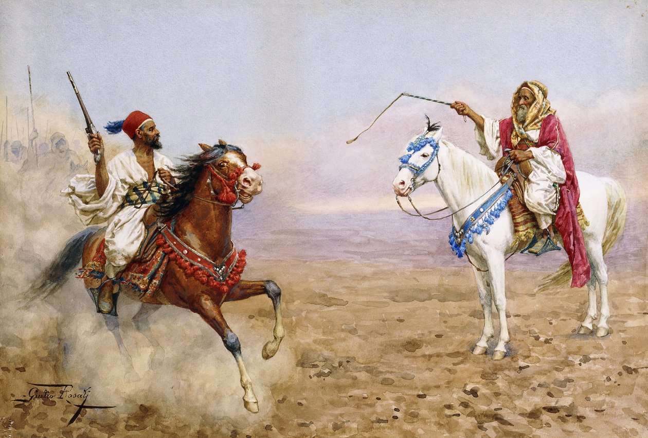 Cavaliers arabes - Giulio Rosati