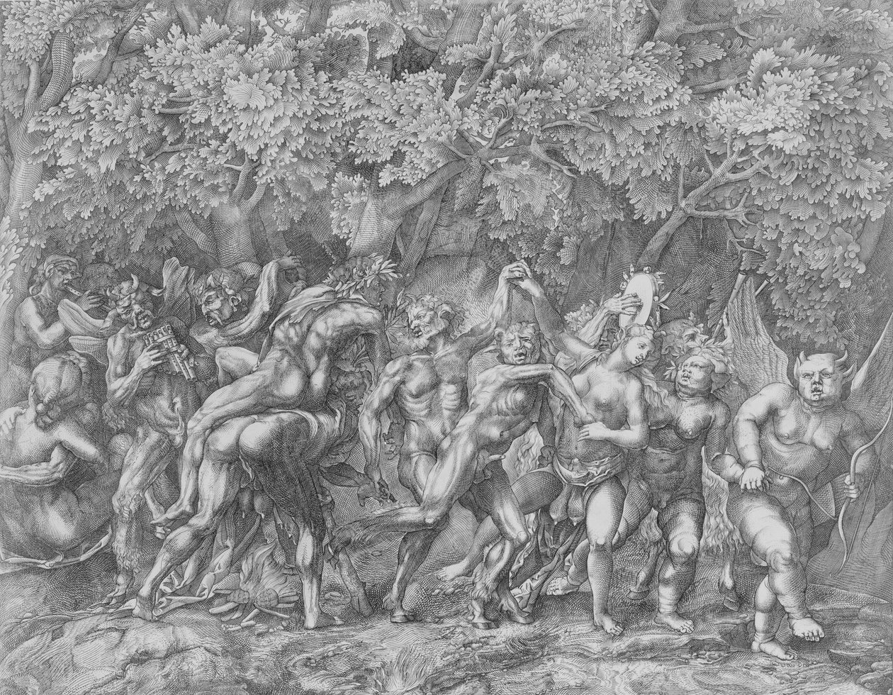 Bacchanale, vers 1557 - Giulio Sanuto