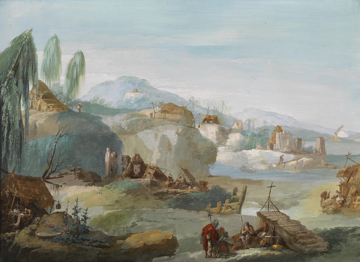 La Thébaïde - Giuseppe Bernardino Bison