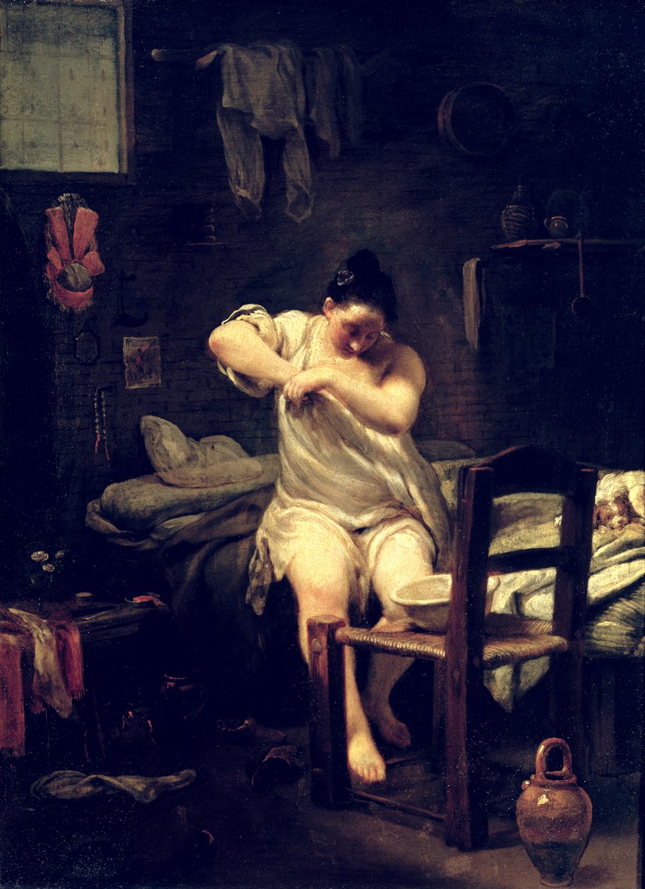 La puce, 1710-30 - Giuseppe Maria Crespi