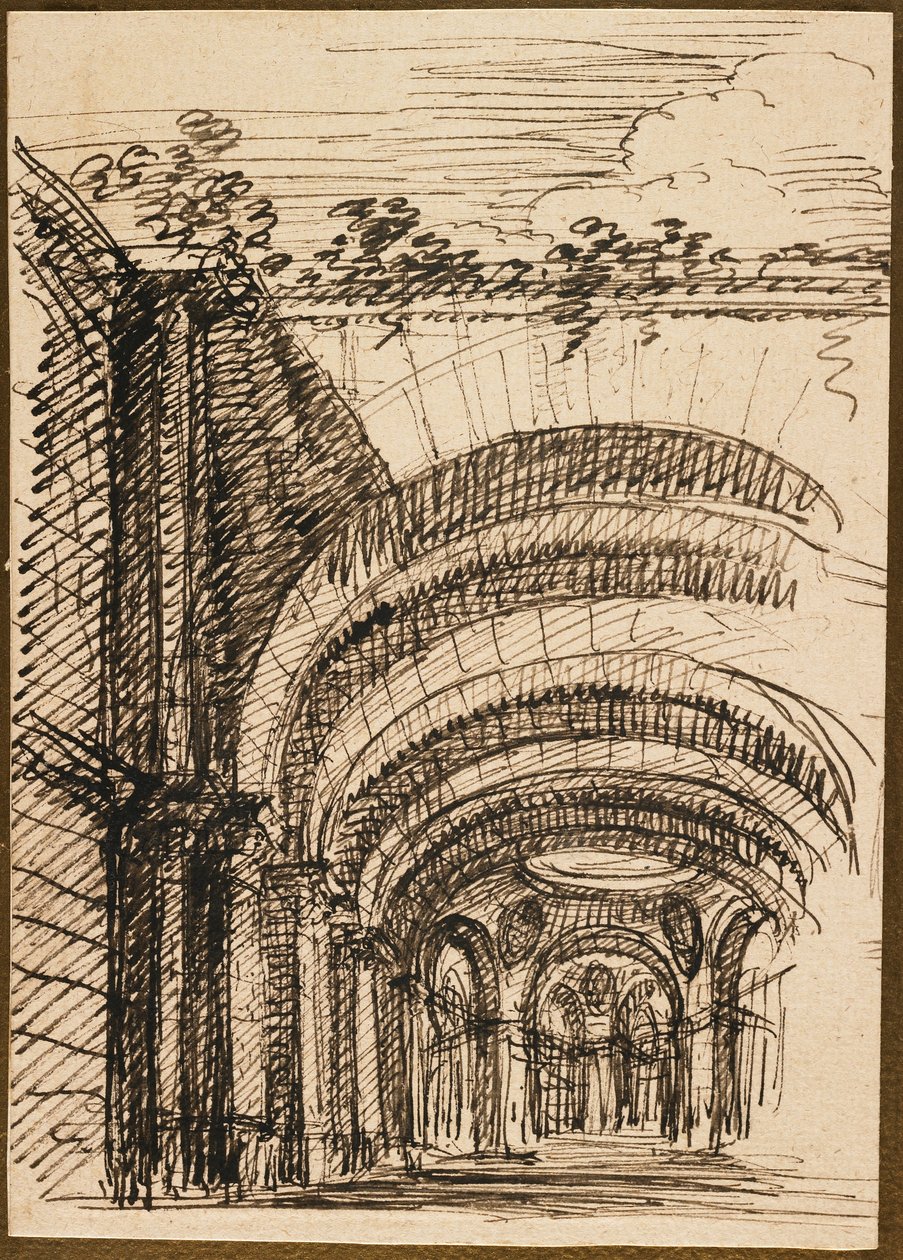 Fantaisie architecturale - Giuseppe Valeriani