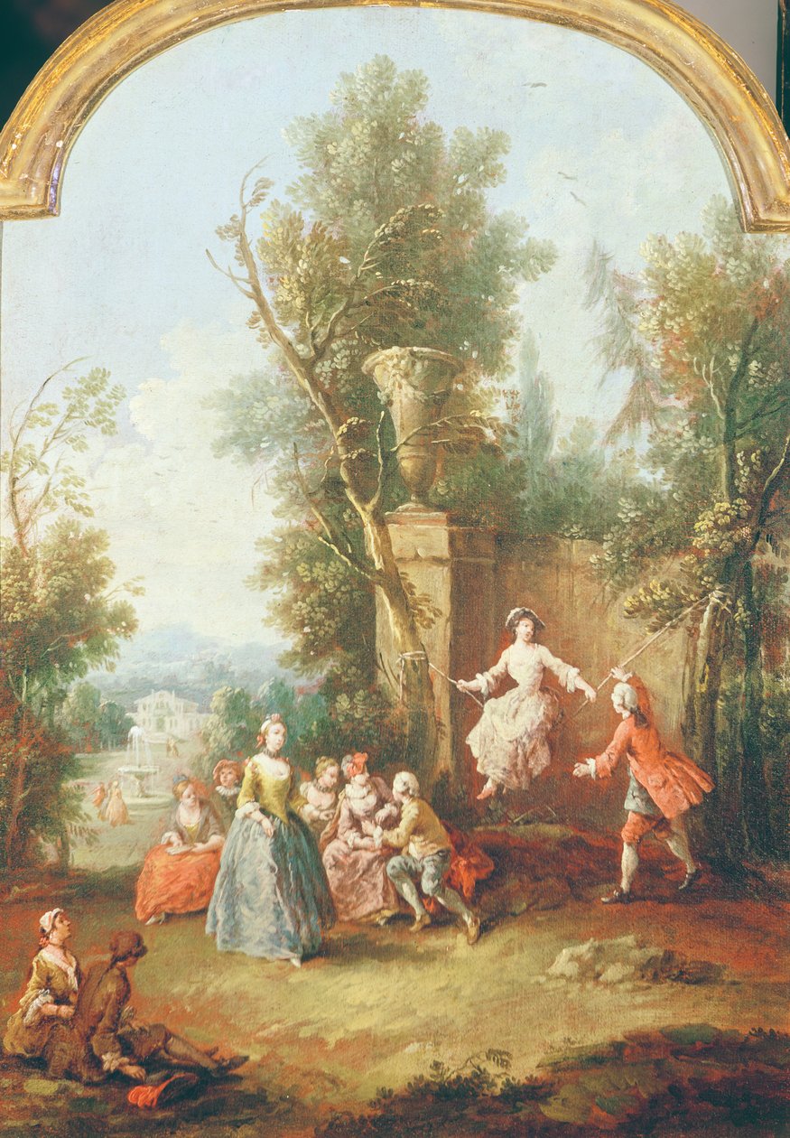 La Balançoire, c.1765-70 - Giuseppe Zais