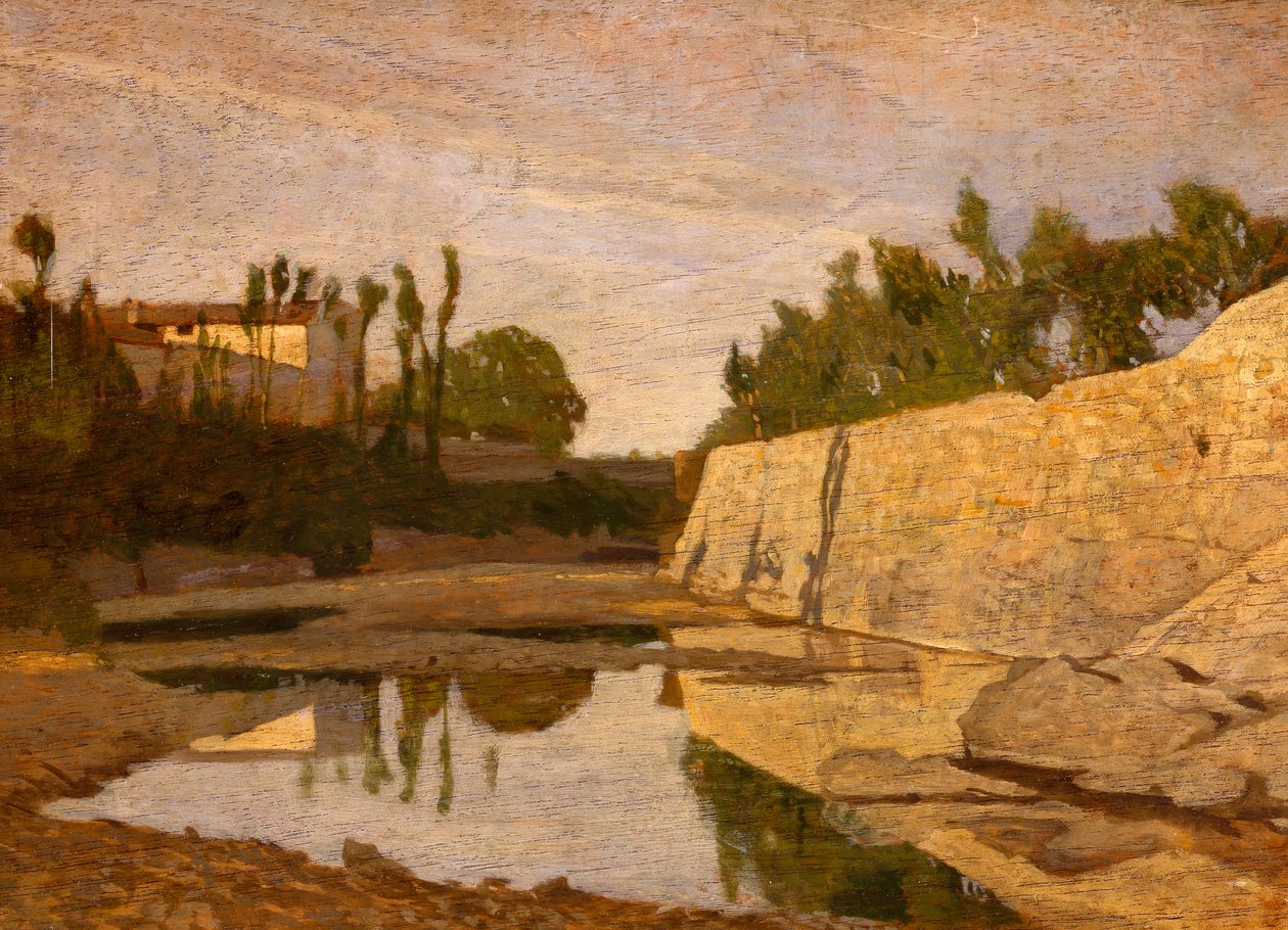 Le Mugnone aux Cure (Florence) - Giuseppe Abbati