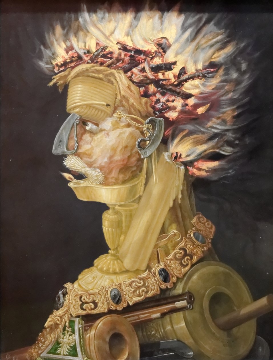 French : Feu Feu - Giuseppe Arcimboldo
