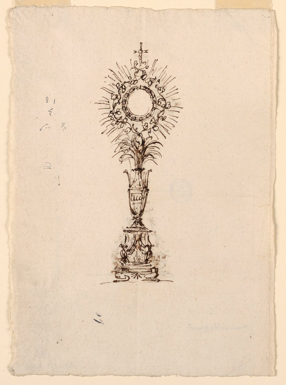 Conception pour une monstrance - Giuseppe Barberi