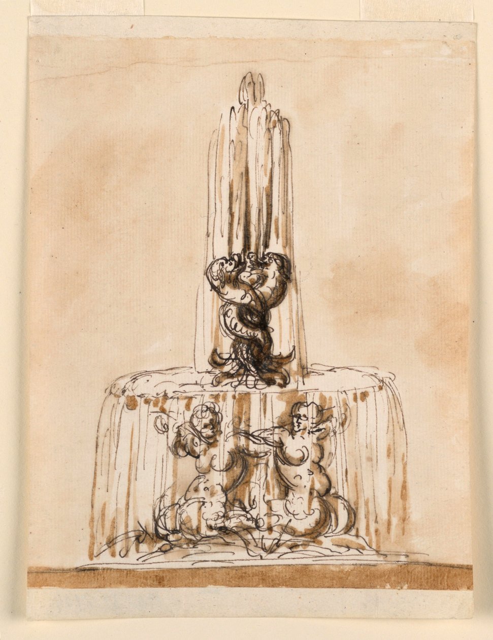 Conception pour une fontaine - Giuseppe Barberi