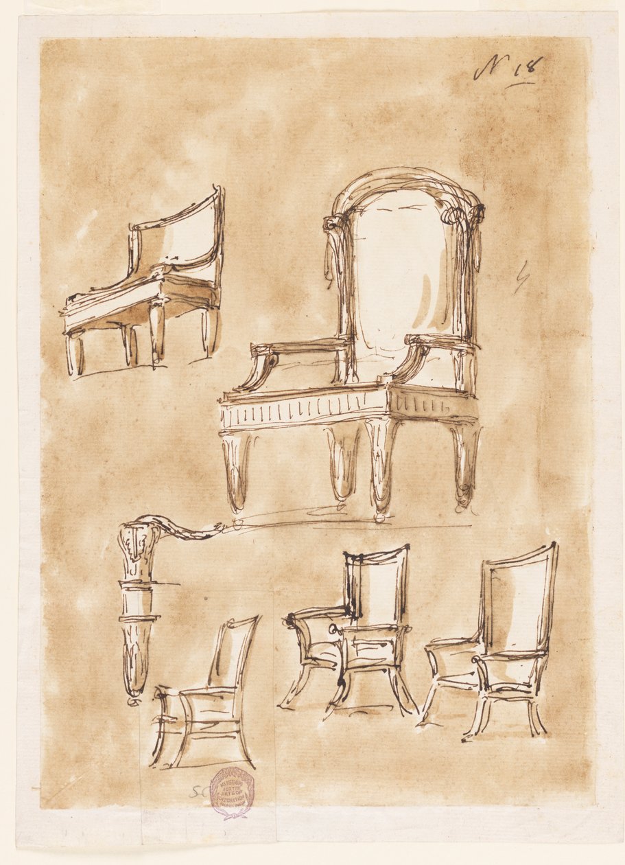 Projets de chaises - Giuseppe Barberi