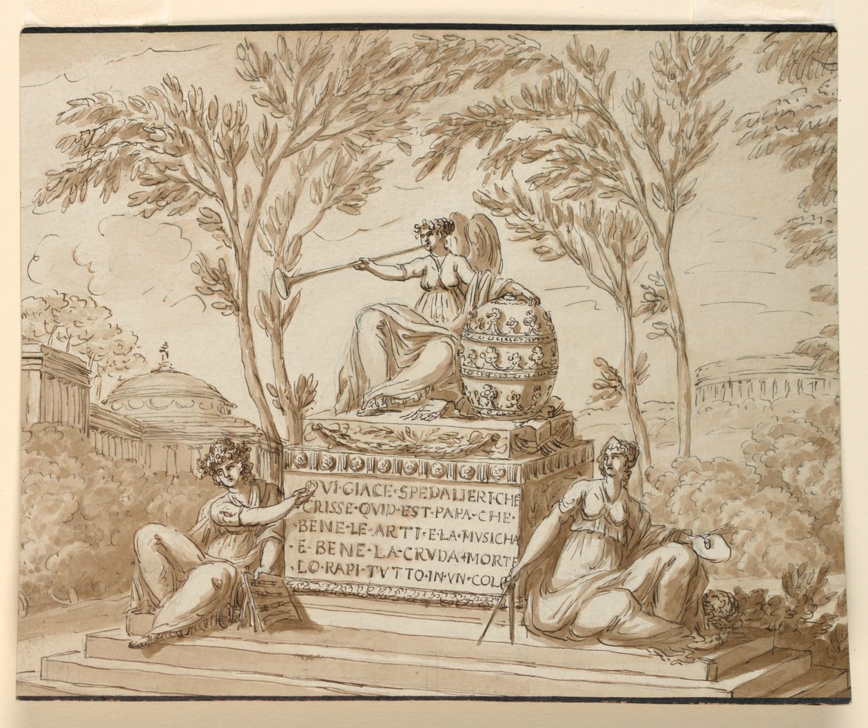 Monument sépulcral pour Nicola Spedalieri - Giuseppe Barberi