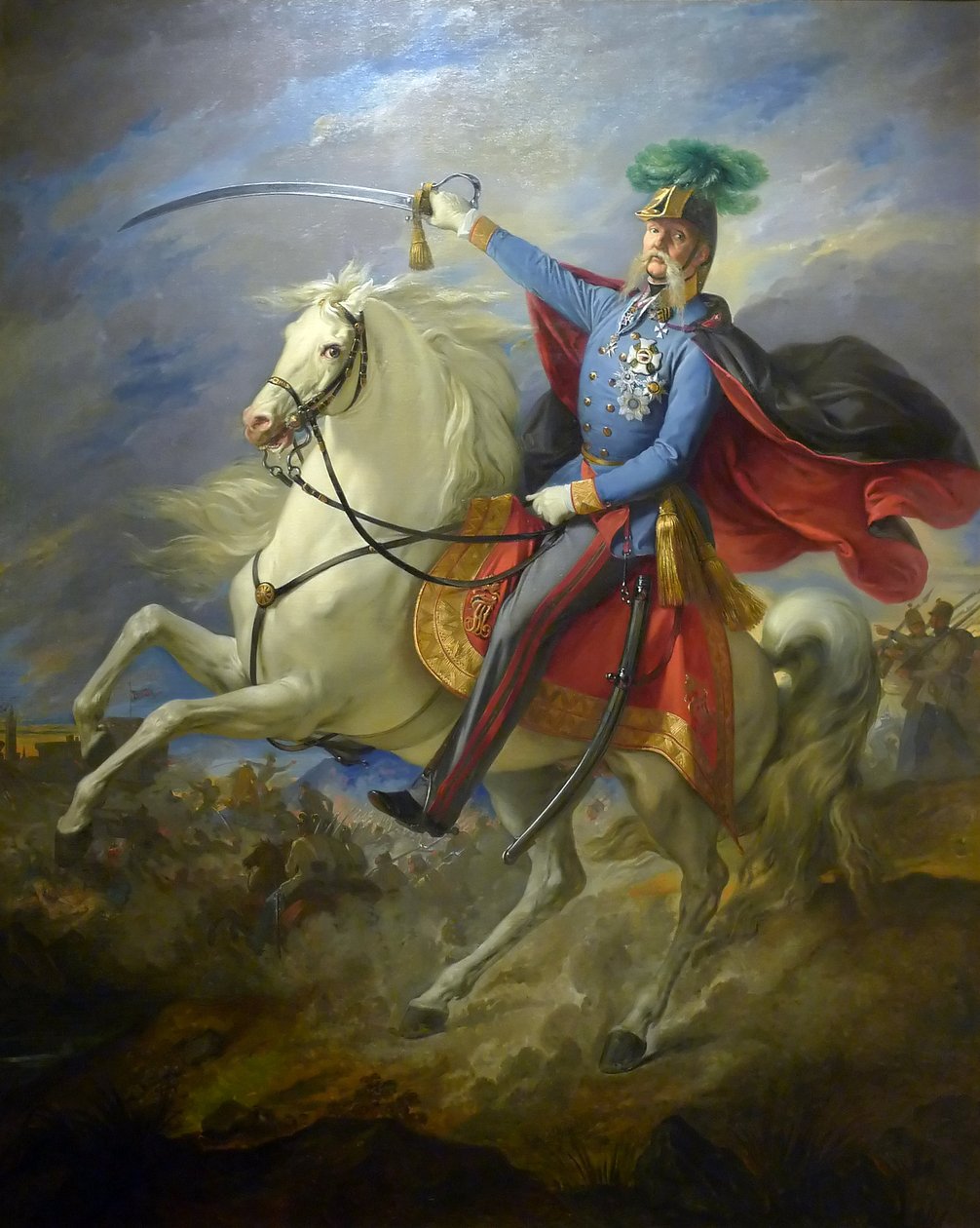 Julius von Haynau (Giuseppe Bezzoli, 1853) - Giuseppe Bezzuoli