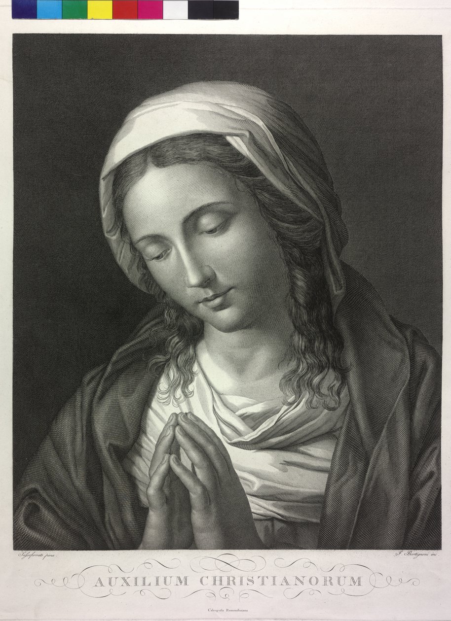Madone en prière - Giuseppe Bortignoni