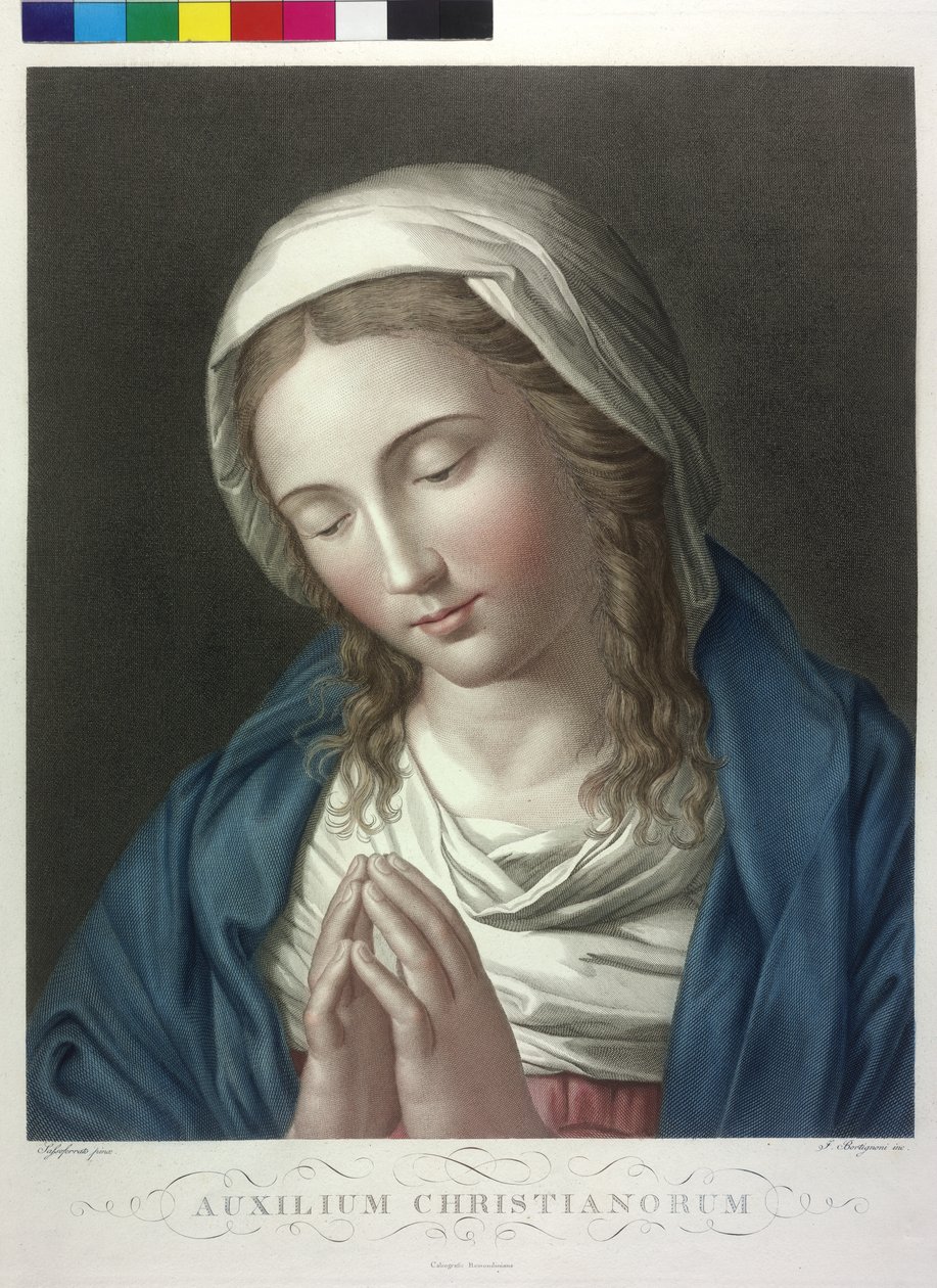 Madone en prière - Giuseppe Bortignoni
