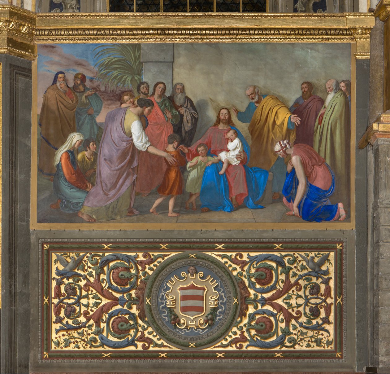Presbytère, Sinite parvulos (1833) - Giuseppe Diotti
