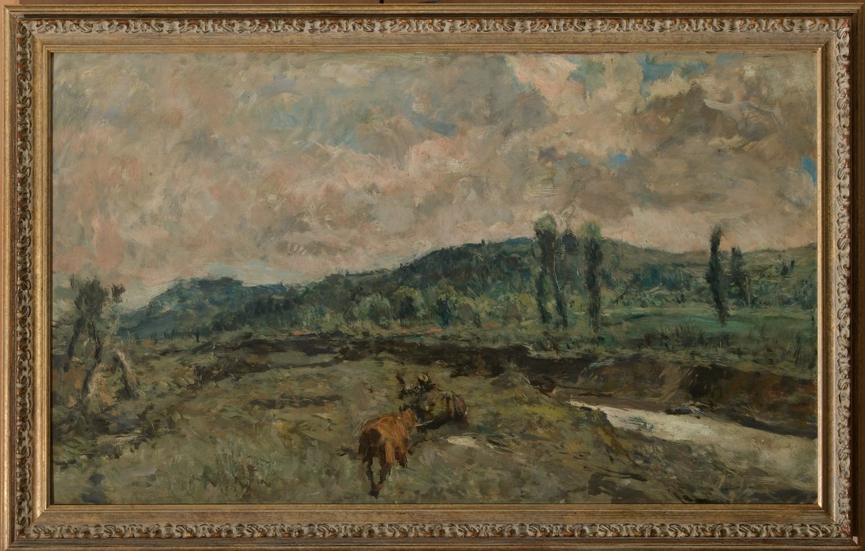 Paysage avec Chariots - Giuseppe Graziosi