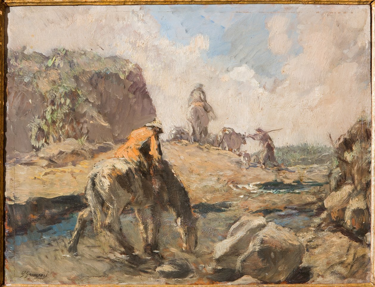 Le gué - Giuseppe Graziosi