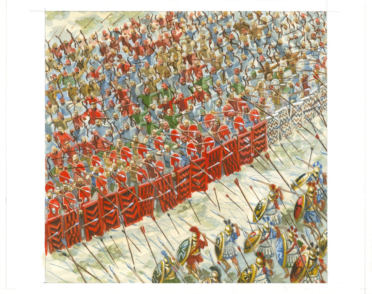Bataille de Marathon - Giuseppe Rava
