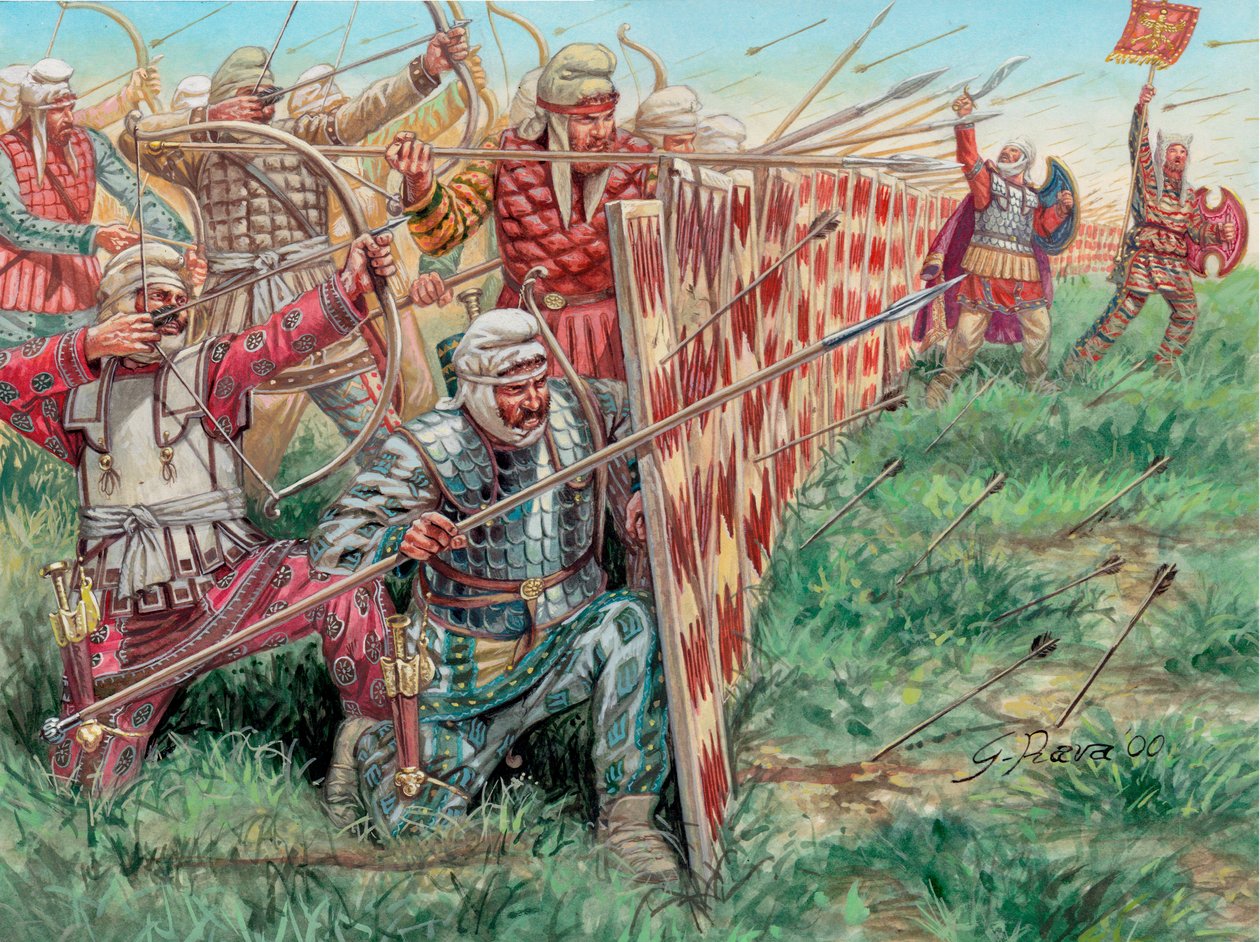 Infanterie perse - Giuseppe Rava