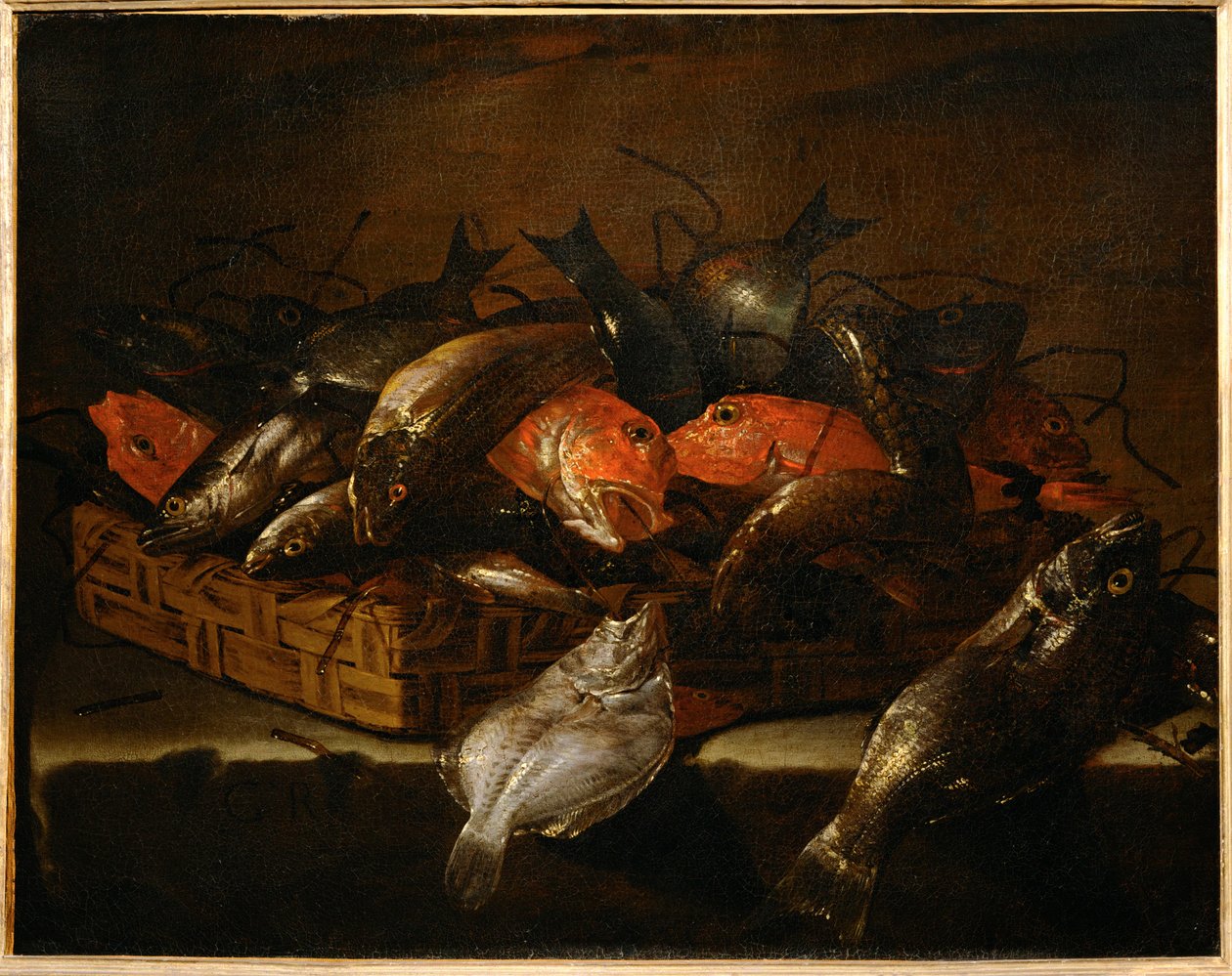Nature morte avec poissons ... - Giuseppe Recco