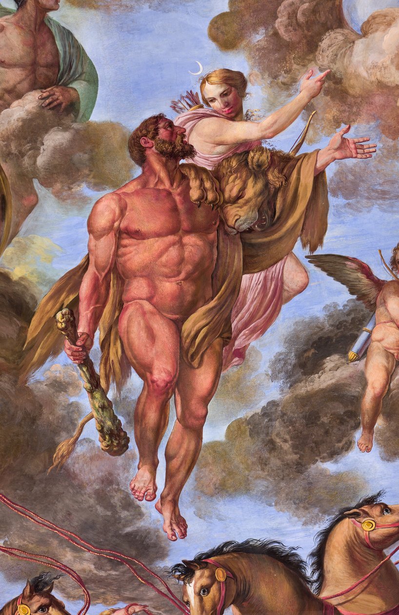 Détail représentant Artémis, Apothéose d