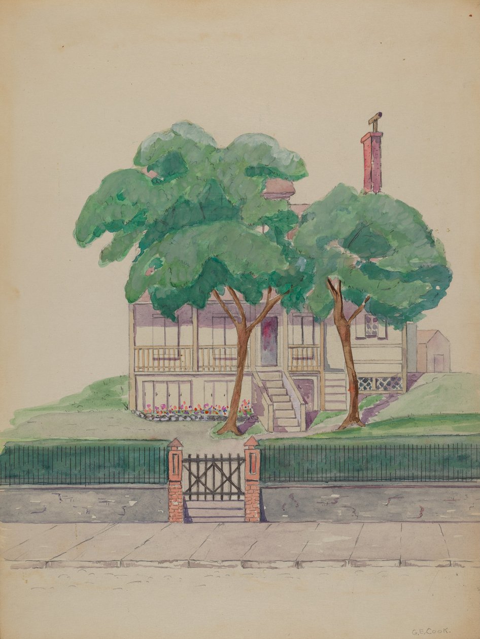Maison de M. Stewart - Gladys Cook