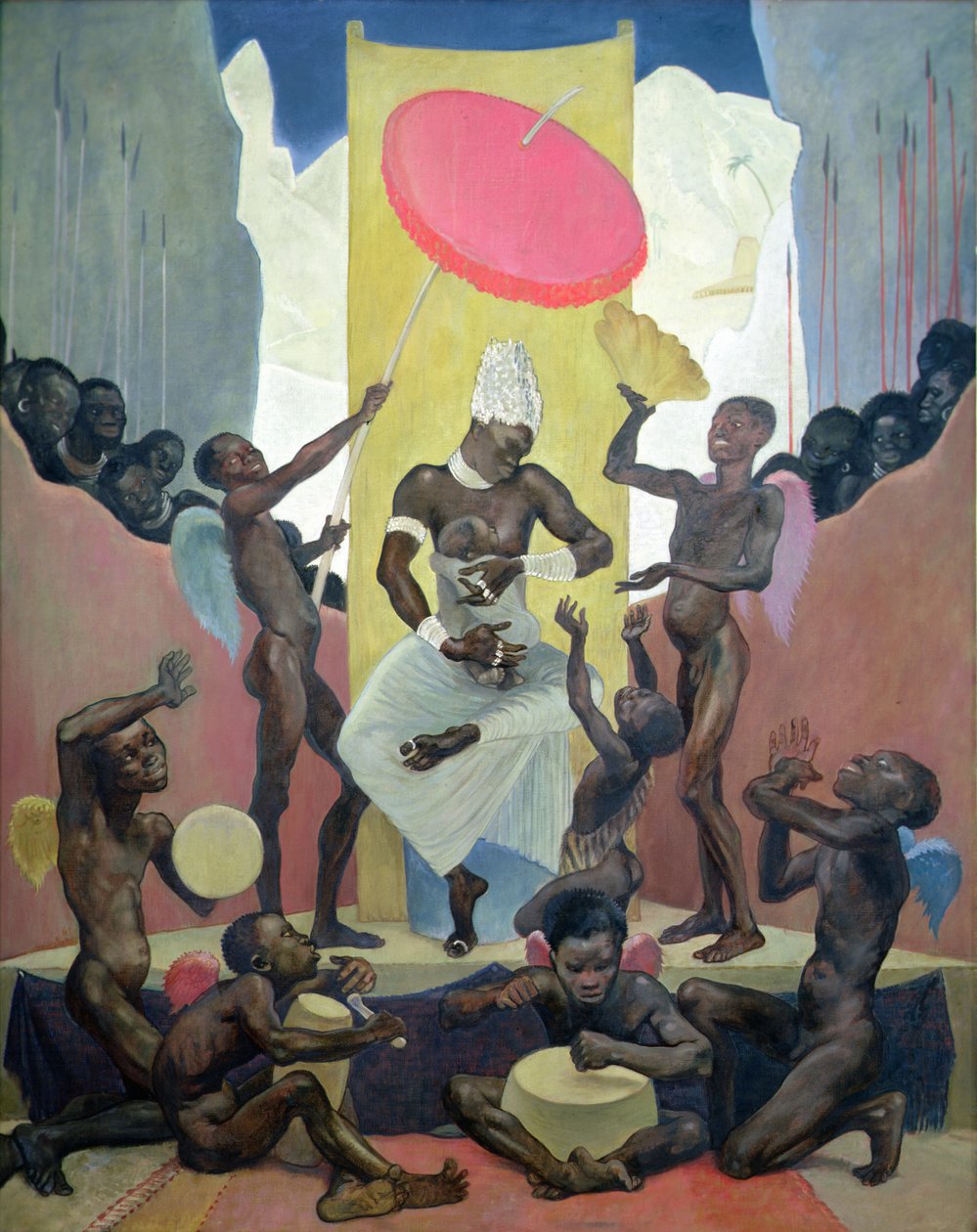 La Vierge noire - Glyn Warren Philpot