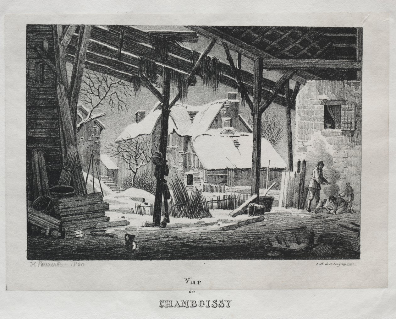 Vue de Chamboissy - Godefroy Engelmann